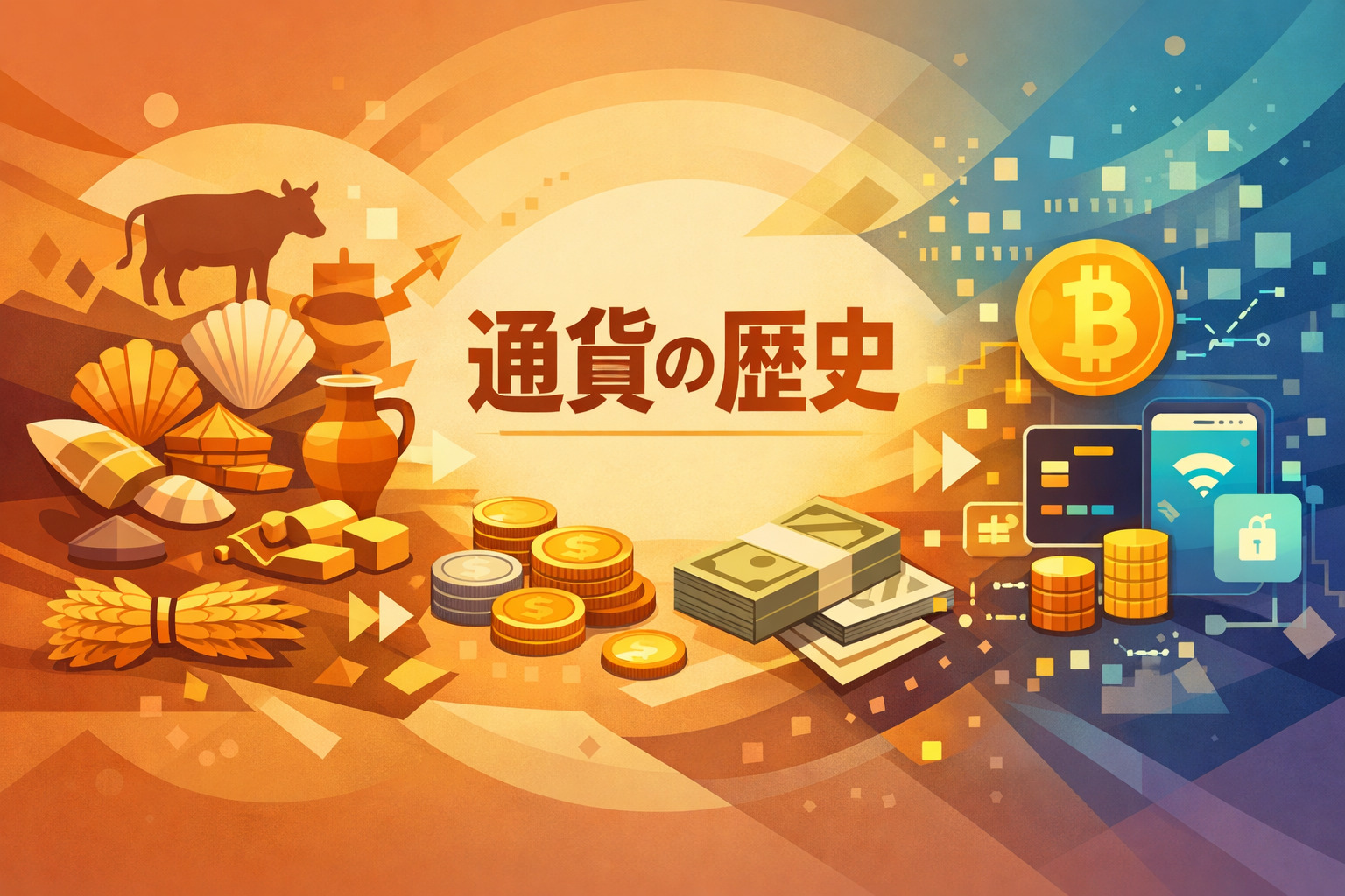 通貨の歴史──物々交換からビットコインまで、お金の1万年の旅 | ちょげぶろぐ