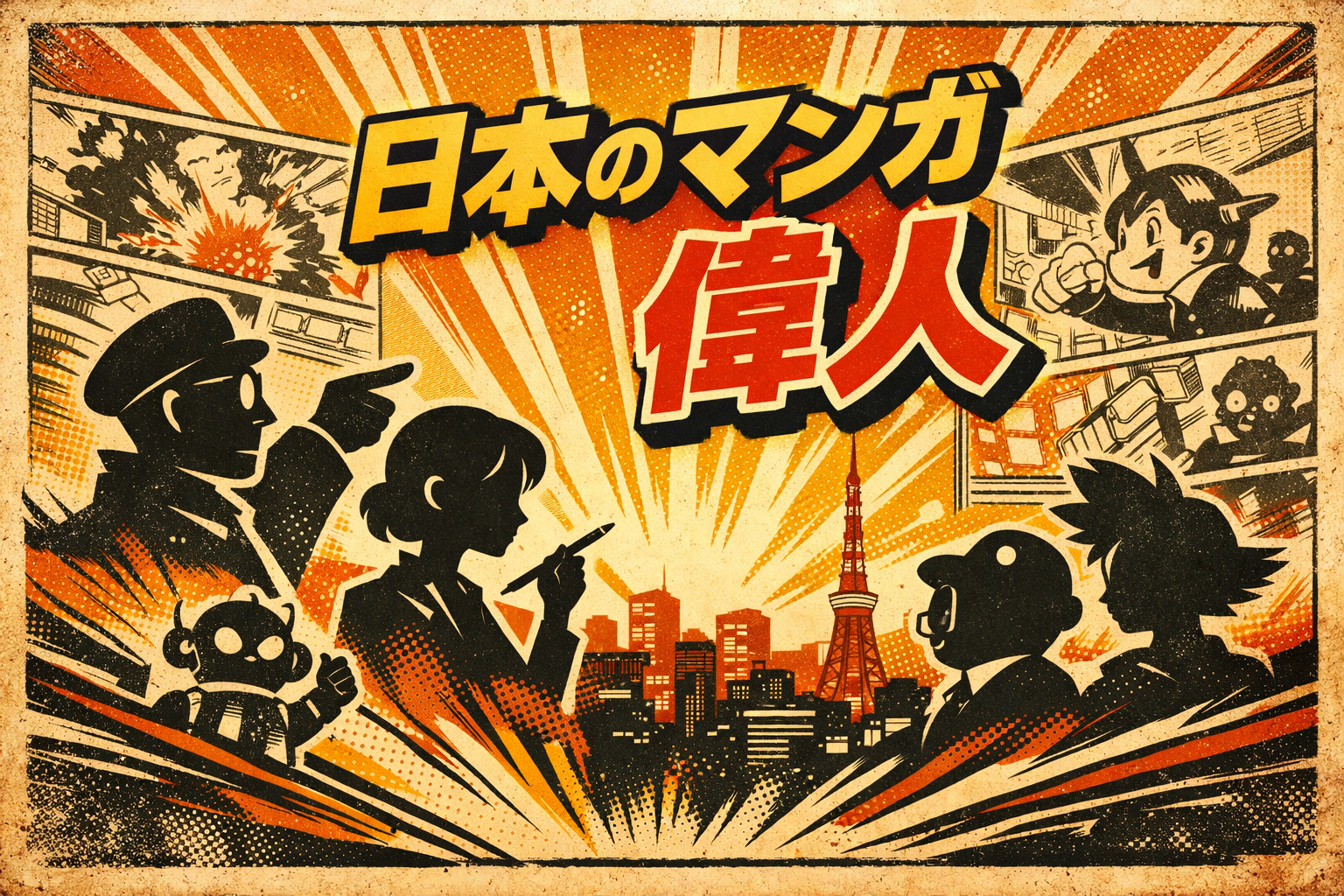 日本の漫画の偉人｜世界を変えた伝説の漫画家たち | ちょげぶろぐ